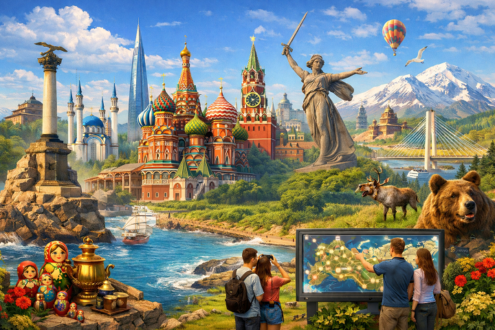 Карта России